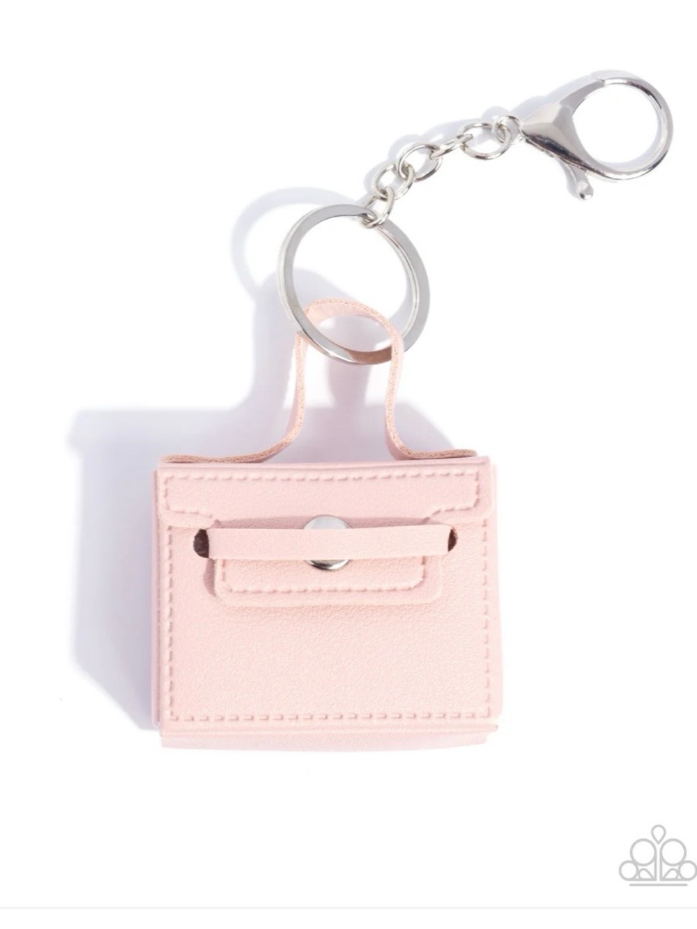 Paparazzi Mini Bag Keychain - Soft Pink